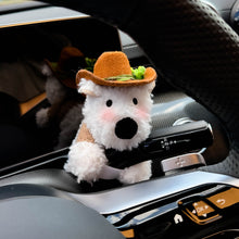 Load image into Gallery viewer, Plush Doll Car Windshield Wiper Turn Signal Switch Ornaments Decorations Dog Auto Interior Decoration Accessories Home Desk Ornament

