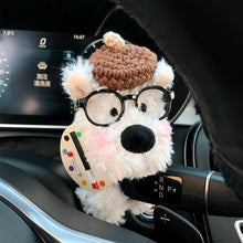 Load image into Gallery viewer, Plush Doll Car Windshield Wiper Turn Signal Switch Ornaments Decorations Dog Auto Interior Decoration Accessories Home Desk Ornament
