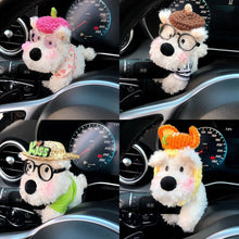 Load image into Gallery viewer, Plush Doll Car Windshield Wiper Turn Signal Switch Ornaments Decorations Dog Auto Interior Decoration Accessories Home Desk Ornament
