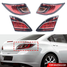 Load image into Gallery viewer, 1PC Car Rear LED Tail Lights Tail Brake Stop Signal Rear Lamp For Mazda 6 GH 2009-2012
