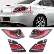 Load image into Gallery viewer, 1PC Car Rear LED Tail Lights Tail Brake Stop Signal Rear Lamp For Mazda 6 GH 2009-2012
