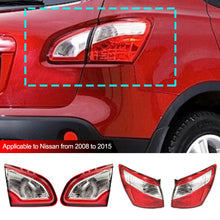 Load image into Gallery viewer, Car Rear Tail Light Outer Inner Brake Fog Lamp Accessories Car Warning Running Light For Nissan Qashqai 2008-2015 EU Version
