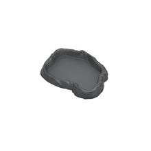 Load image into Gallery viewer, Simulated Natural Rock Shape Reptile Food Water Bowl Bathing Dish Dual Use Bowl For Turtles Lizard Snake Frog
