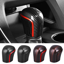 Load image into Gallery viewer, Carbon Fiber Car Gear Shift Knob Cover Lever Stick Head Car Accessories Auto Parts Trim For Toyota Corolla 2019-2024 Camry 2018-2023
