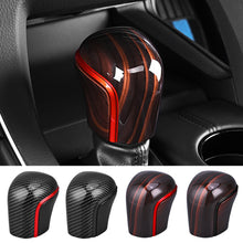 Load image into Gallery viewer, Carbon Fiber Car Gear Shift Knob Cover Lever Stick Head Car Accessories Auto Parts Trim For Toyota Corolla 2019-2024 Camry 2018-2023

