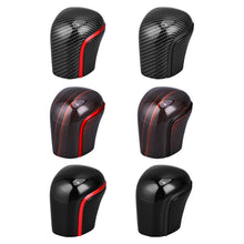 Load image into Gallery viewer, Carbon Fiber Car Gear Shift Knob Cover Lever Stick Head Car Accessories Auto Parts Trim For Toyota Corolla 2019-2024 Camry 2018-2023
