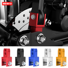 Load image into Gallery viewer, M8 M10 Motorcycle Modify Rear Shock Round End Change Fork End Accessories Dual Fork Port Rear Shock Height Increase Part
