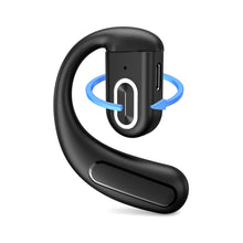 Load image into Gallery viewer, 1PC 180° Rotating Reversible Wireless Bluetooth Headphones Ear-Hook Business Sports Headphones
