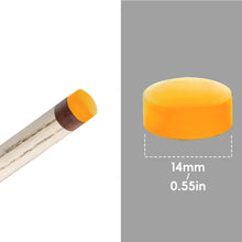 Load image into Gallery viewer, 1PC 12/14MM Multi-Color Transparent Acrylic Billiard Cue Tip Break Cue Billiard Accessories
