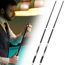 Load image into Gallery viewer, 1PC 147CM 13MM Large-Head Carbon Fiber Imitation Billiard Cue 1/2 Split Birch Wood Chinese 8-Ball Billiard Cue
