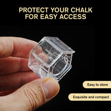Load image into Gallery viewer, 1PC Transparent Acrylic Chalk Storage Box Square Round Hexagonal Chalk Stain-Proof And Moisture-Proof Protective Box Billiards Supplies
