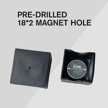 Load image into Gallery viewer, 1PC Soft Rubber Chalk Storage Box With Magnetic Holes Stain-Proof Square Round Hexagonal Chalk Protective Box Billiards Supplies
