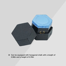 Load image into Gallery viewer, 1PC Soft Rubber Chalk Storage Box With Magnetic Holes Stain-Proof Square Round Hexagonal Chalk Protective Box Billiards Supplies
