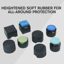 Load image into Gallery viewer, 1PC Soft Rubber Chalk Storage Box With Magnetic Holes Stain-Proof Square Round Hexagonal Chalk Protective Box Billiards Supplies
