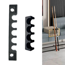 Load image into Gallery viewer, 1PC 4-5 Hole Professional Billiard Cue Holder With Adhesive Back And Reserved Chalk Slot Billiards Accessories
