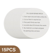 Load image into Gallery viewer, 6CM TPU Transparent Circular Repair Patch Outdoor Tent Raincoat Swimming Ring Waterproof And Leak-Proof Repair Tape
