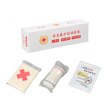 Load image into Gallery viewer, Disposable First Aid Kit 3-Piece Set Triangular Bandage Elastic Bandage And CPR Barrier Mask Outdoor Emergency Medical Supplies
