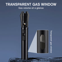 Load image into Gallery viewer, Portable Outdoor Handheld Torch Lighter With Visible Gas Window High-Temperature Resistant Direct Flame Mini Welding Torch
