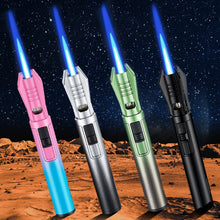 Load image into Gallery viewer, Portable Outdoor Handheld Torch Lighter With Visible Gas Window High-Temperature Resistant Direct Flame Mini Welding Torch
