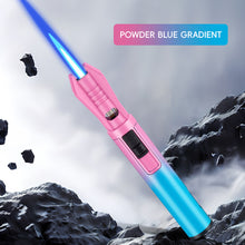Load image into Gallery viewer, Portable Outdoor Handheld Torch Lighter With Visible Gas Window High-Temperature Resistant Direct Flame Mini Welding Torch
