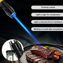 Load image into Gallery viewer, Multi-function Windproof Jet Lighter Portable Outdoor Camping Bottle Opener High-Temperature Blowtorch
