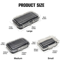 Load image into Gallery viewer, 1PC Outdoor EDC Tool Storage Box With Hooks Shock-Proof Sponge Sealed Box Professional Waterproof Case
