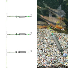 Load image into Gallery viewer, European-Style Anti-Snag Bottom Hook For Multi-Layer Fishing System Ready-To-Fish Iseama Hooks For Crucian Carp Grass Carp Tilapia
