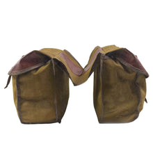 Load image into Gallery viewer, Canvas Motorcycle Saddlebag Luggage Bags Waterproof Stroage Bag For Honda Suzuki
