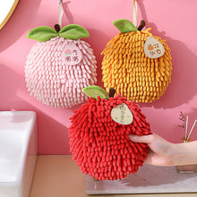 Load image into Gallery viewer, Festive and Creative Fruit Towels Snowy Towels Hanging Water Absorbent Quick Drying Thick Towels Handkerchiefs Handkerchiefs
