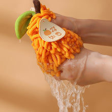 Load image into Gallery viewer, Festive and Creative Fruit Towels Snowy Towels Hanging Water Absorbent Quick Drying Thick Towels Handkerchiefs Handkerchiefs
