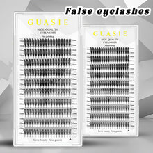 Load image into Gallery viewer, Manga Style Wings Tower Shaped Eyelashes Tower Shaped Grafting Ultra Soft and Non Loose Roots Automatic Trimming False Eyelashes
