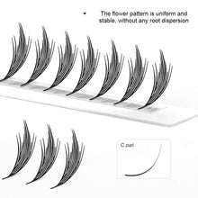 Load image into Gallery viewer, Manga Wings Grafting Eyelash Rapid Molding Manga Tower Top Thick and Soft False Eyelash C Curling Vacation Eyelash
