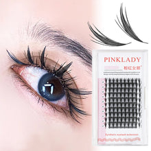 Load image into Gallery viewer, Manga Wings Grafting Eyelash Rapid Molding Manga Tower Top Thick and Soft False Eyelash C Curling Vacation Eyelash
