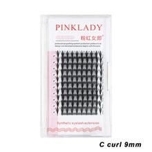 Load image into Gallery viewer, Manga Wings Grafting Eyelash Rapid Molding Manga Tower Top Thick and Soft False Eyelash C Curling Vacation Eyelash
