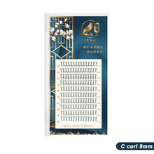 Load image into Gallery viewer, Grafted Eyelashes Segmented Single Cluster False Eyelashes Soft Non Loose Roots Flexible False Eyelashes
