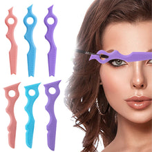 Load image into Gallery viewer, Multi Functional Eyeliner Auxiliary Magic Device Eyelash Baffle Eyeliner Eye Shadow Beauty Tool Silicone Eye Makeup Assistant
