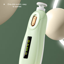 Load image into Gallery viewer, Portable Nail Clipper Fully Automatic Nail Clipper Elderly and Children's Nail Clipper Nail Grinder Electric Baby Nail Grinder
