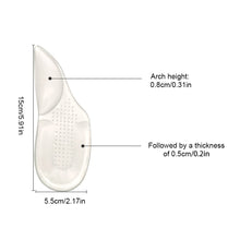 Load image into Gallery viewer, Arch Support Pad Heel Protection Pad Anti Slip Odor Proof SEBS Moisturizing Socks Heel Shock-absorbing Pad Heel Pad
