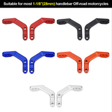Load image into Gallery viewer, 2Pcs Motorcycle 28mm Handlebar Guard Mount Handguard Support Bracket Clamp Universal For HONDA KTM EXC YAMAHA KAWASAKI RMZ Motocross
