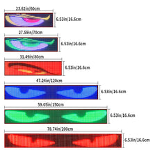 Load image into Gallery viewer, Devil Eye Truck Car RGB LED Pixel Panel Light APP Control Soft Foldable Ambient Light DIY Programmable LED Panel Flexible Display Light
