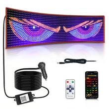 Load image into Gallery viewer, Devil Eye Truck Car RGB LED Pixel Panel Light APP Control Soft Foldable Ambient Light DIY Programmable LED Panel Flexible Display Light
