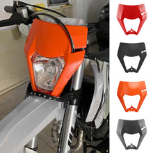 Load image into Gallery viewer, Motorcycle Headlight Lens Cover Mask Dirt Bike Motocross Kit for KTM EXC Accessories XC SX SXF XCW 125 To 500 SMR 2021 2022
