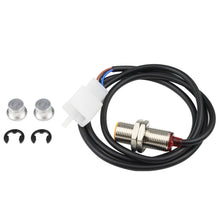 Load image into Gallery viewer, 12v Motorcycles Sensor Cable With 2 Magnets For ATV Scooter Digital Odometer Speedometer Tachometer 3 pins Sensor Cable
