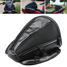 Load image into Gallery viewer, Motorcycle PU Leather Waterproof Pillion Bag Saddle Bag Tank Bag Suitable for Motorcycles and Electric Bicycles
