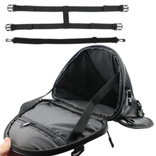 Load image into Gallery viewer, Motorcycle PU Leather Waterproof Pillion Bag Saddle Bag Tank Bag Suitable for Motorcycles and Electric Bicycles
