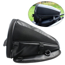 Load image into Gallery viewer, Motorcycle PU Leather Waterproof Pillion Bag Saddle Bag Tank Bag Suitable for Motorcycles and Electric Bicycles
