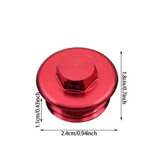 Load image into Gallery viewer, Motorcycle Engine Oil Filler Plug Cap Cover CNC For SX SXF XC XCF XCW XCFW EXC EXCF TPI Six Days 2004-2022 65SX 85SX 105SX
