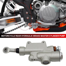 Load image into Gallery viewer, Motorcycle Rear Brake Master Hydraulic Cylinder Pump For KTM EXC XCW SXF XCFW HUSQVARNA FC FX FE TE 125 250 300 350 450
