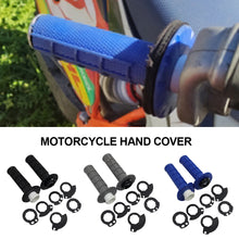 Load image into Gallery viewer, Universal Motorcycle Hand Grips 22mm The Snap-on Cam Lock-on Grips Dirt Bike Handlebar For 125-500 SX SXF EXC EXCF XC XCF
