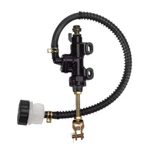 Load image into Gallery viewer, Motorcycle Rear Brake Pump with Fluid Reservoir Cup Foot Hydraulic Refit Rear Brake Master Cylinder Pump For ATV Suzuki Kawasaki Honda Yamaha
